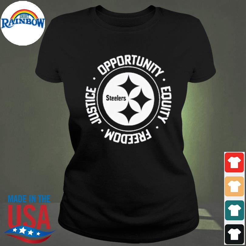 Justice Opportunity Equity Freedom T-shirt - Kaiteez