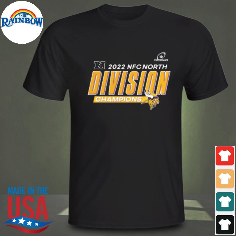 MINNESOTA VIKINGS 2022 NFC NORTH DIVISION CHAMPIONS SHIRT