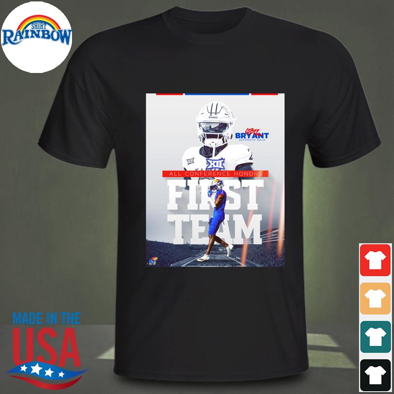 Nice cobee Bryant Kansas Jayhawks all conference honors first team shirt