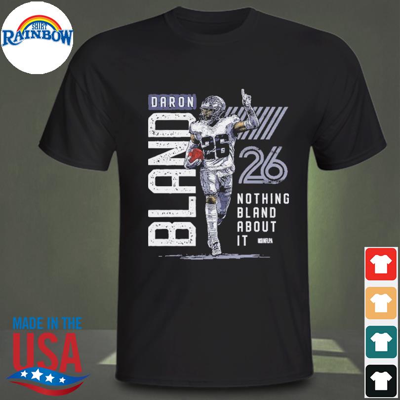 Official 26 Daron bland Dallas nothing bland about it shirt
