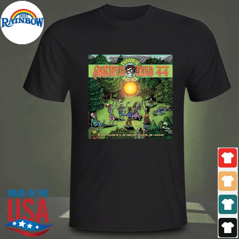 Official Dave's Picks Grateful dead volume 44 autzen stadium shirt