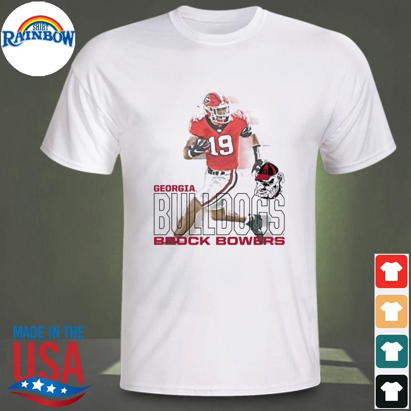 Official Georgia Brock bowers run shirt