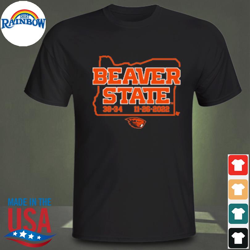 Oregon state football beaver state shirt