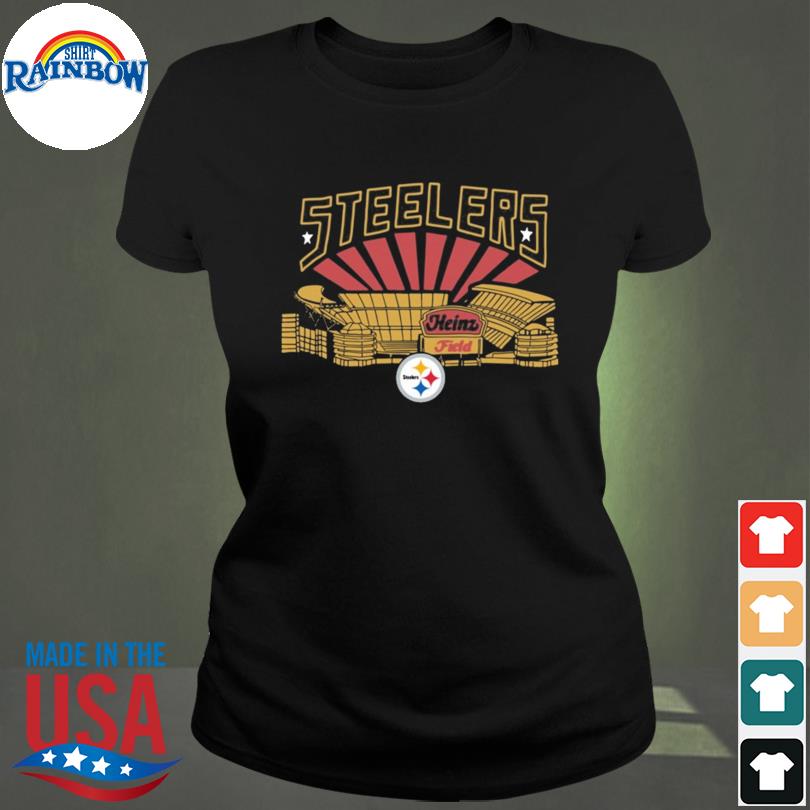 Men's Pittsburgh Steelers homage charcoal stadium heinz field shirt,  hoodie, sweater and long sleeve