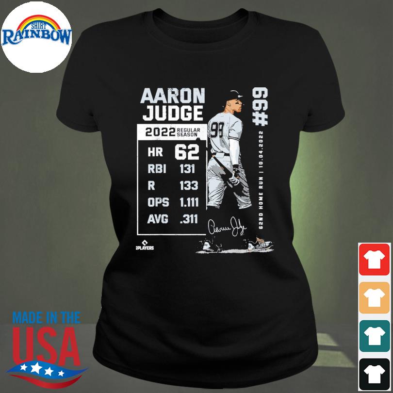 Aaron Judge 62 The House That Judge Built signature shirt, hoodie, sweater,  long sleeve and tank top