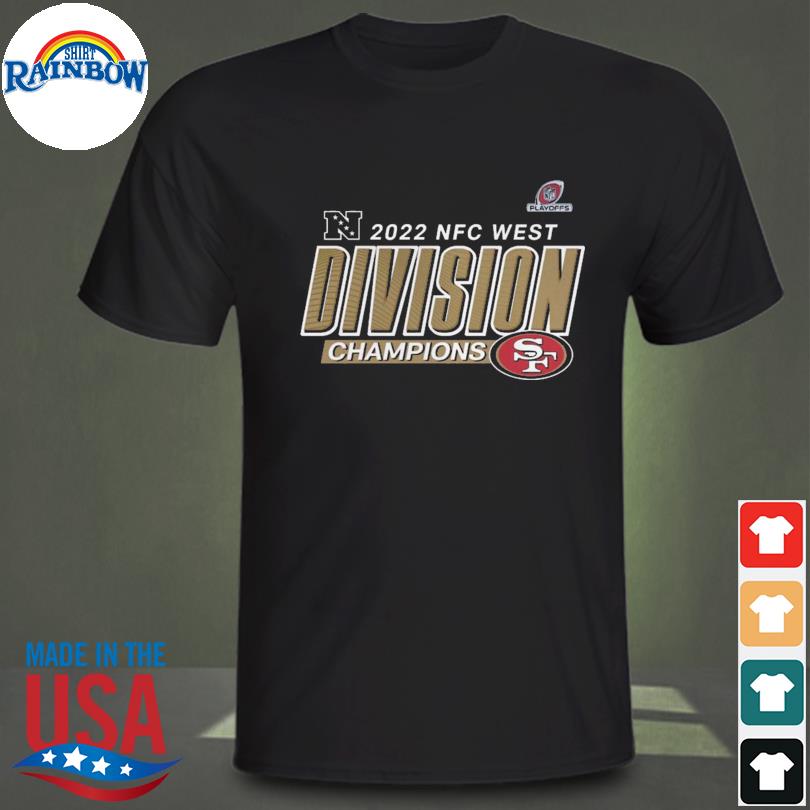 Official San Francisco 49ers 2022 NFC west division champions shirt,  hoodie, sweater, long sleeve and tank top