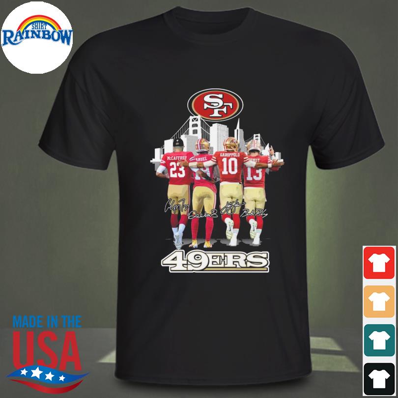 San Francisco 49ers Abbey Road Deebo Samuel Nick Bosa George Kittle jimmy  Garoppolo signatures shirt, hoodie, sweater, long sleeve and tank top