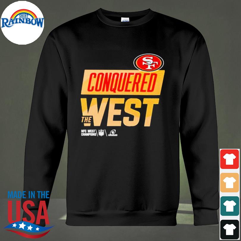 San francisco 49ers conquered west the nfc west champions shirt