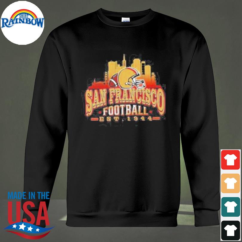 San Francisco 49ers Football Skyline Est 1944 Ornament, hoodie