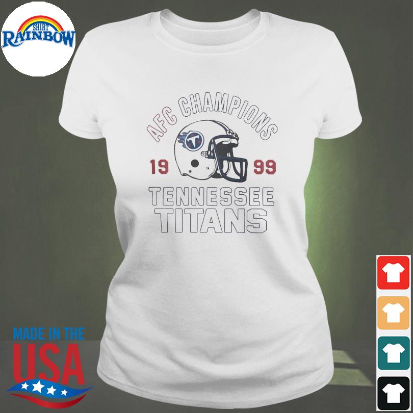 Tennessee Football Shop Tennessee Titans 1999 AFC Champs T Shirt