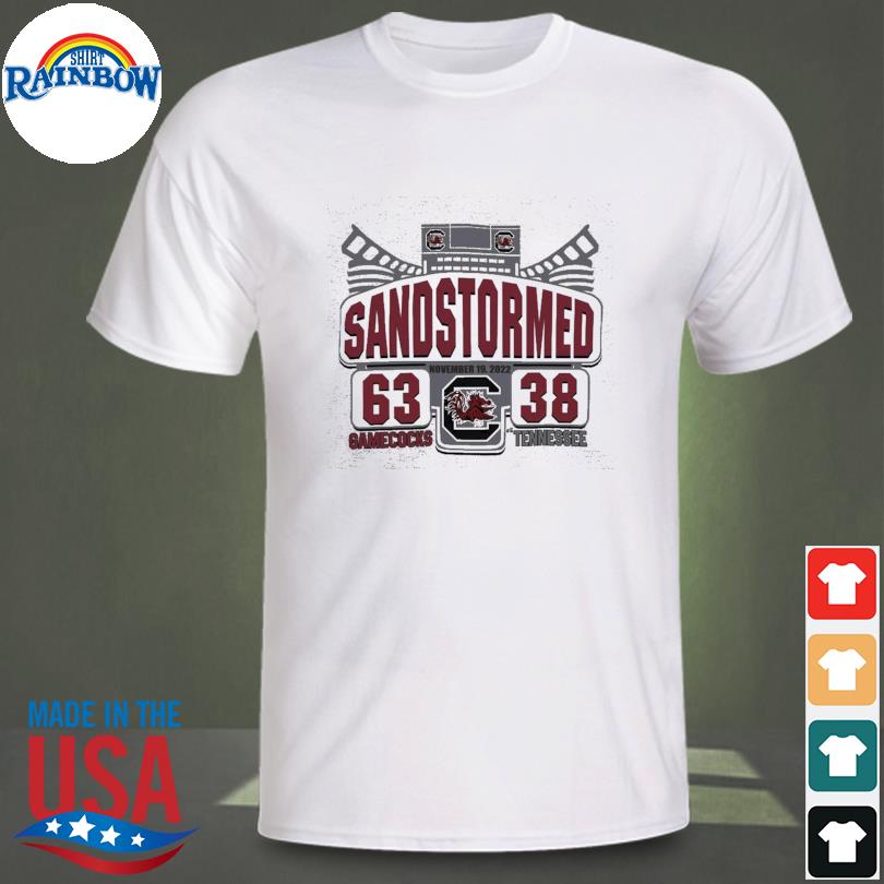 Tennessee vs south Carolina nov 19th 2022 sandstormed shirt