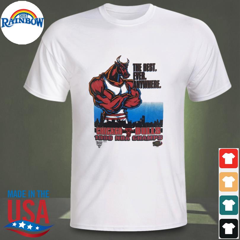 The best ever anywhere Chicago Bulls 1996 NBA champs shirt