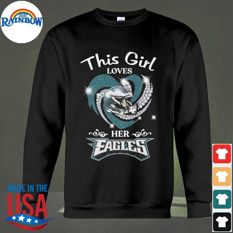 This is love her philadelphia eagles heart 2023 shirt, hoodie, longsleeve  tee, sweater