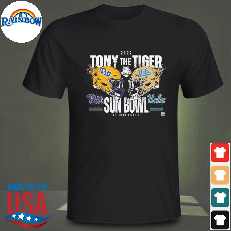 Ucla bruins vs Pittsburgh panthers tony the tiger sun bowl 2022 shirt