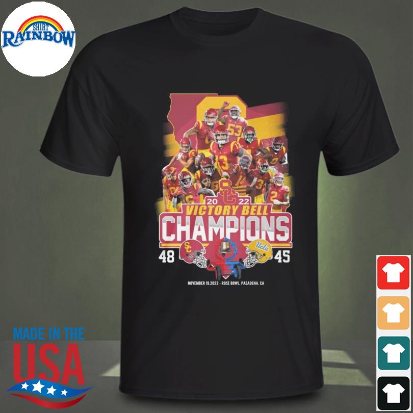 USC Trojans 2022 Victory bell champions 48 45 shirt