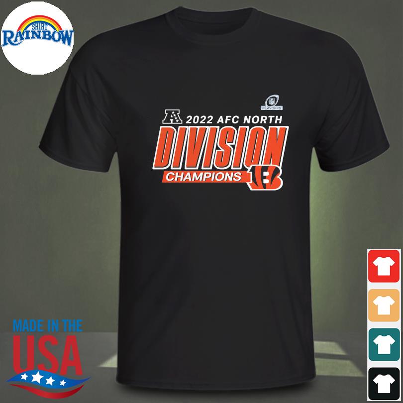 Conquered the north afc north champions bengals shirt, hoodie, sweater,  long sleeve and tank top