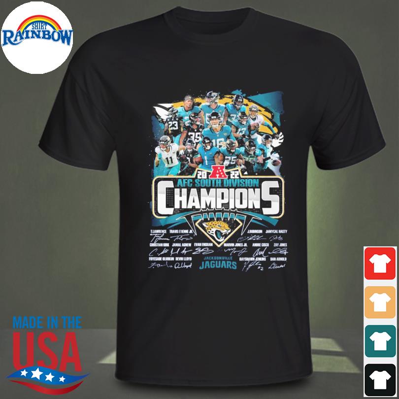 Jacksonville Jaguars 2023 Afc South Division Champions T-shirt,Sweater,  Hoodie, And Long Sleeved, Ladies, Tank Top