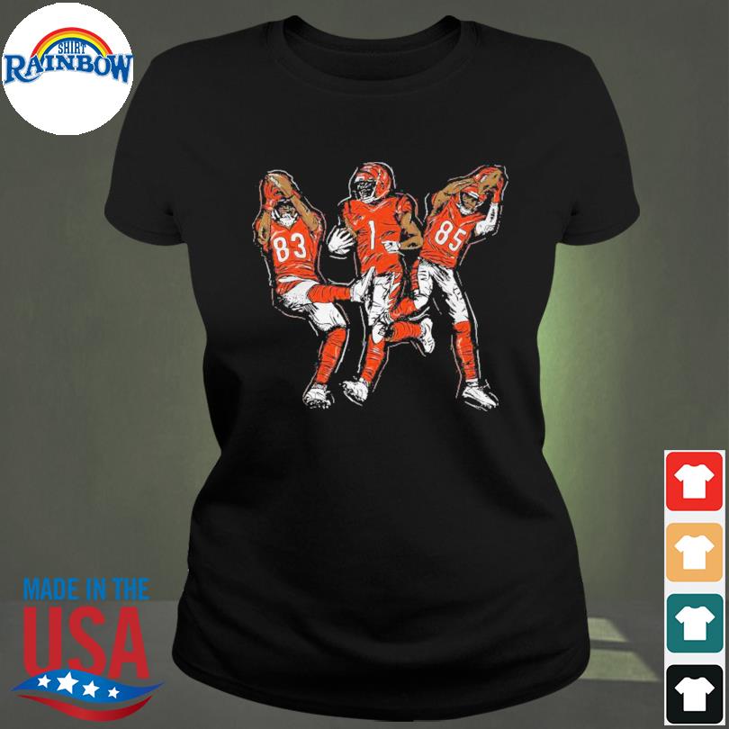 bengals receivers shirt