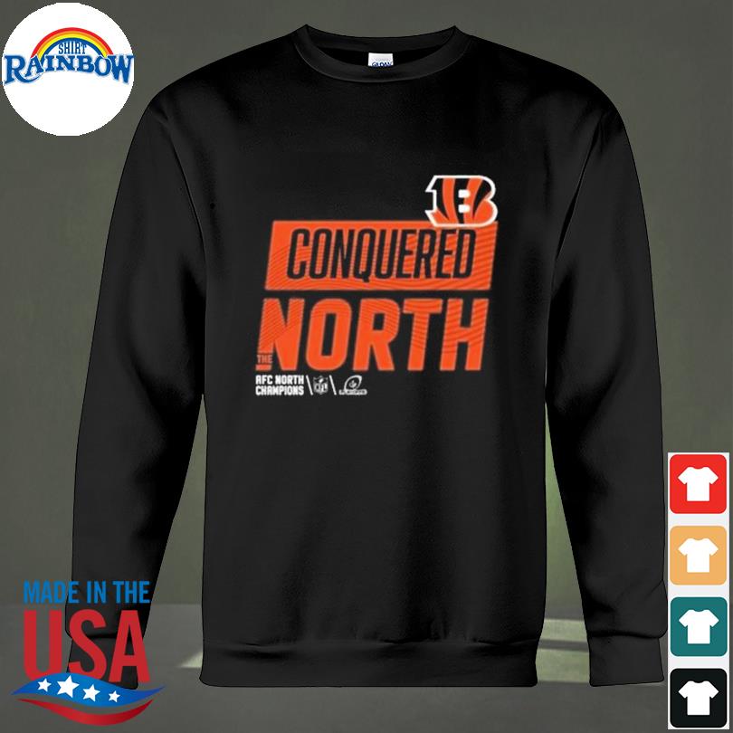 Cincinnati bengals conquered north nike shirt