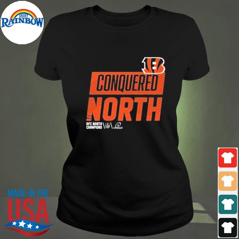 Official Conquered The North Cincinnati Bengals T-shirt - Bluecat