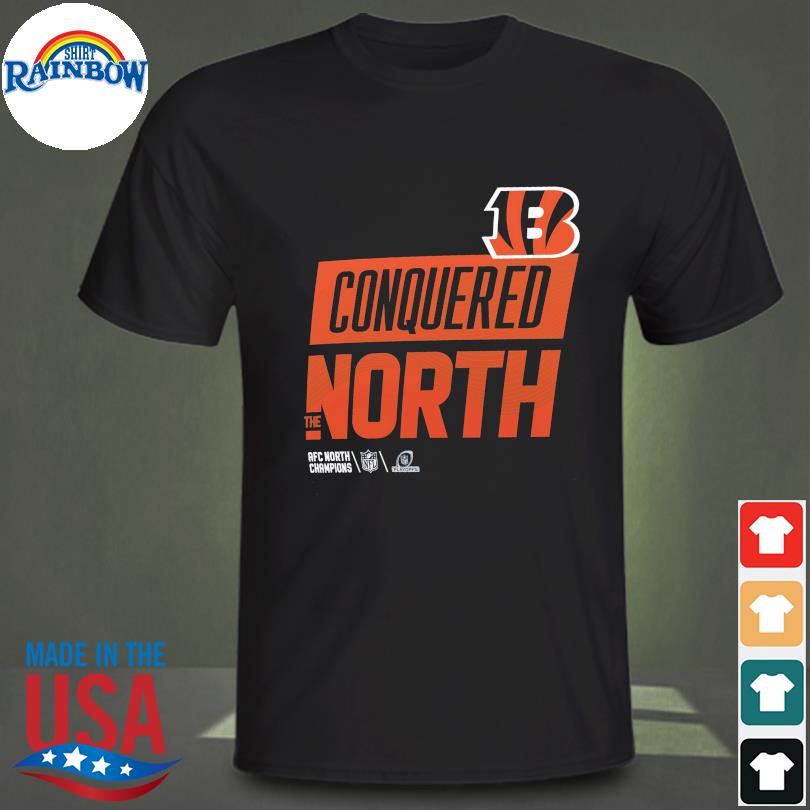 Cincinnati Bengals 2022 AFC North Division Champions Locker Room Trophy  2023 T-Shirt, hoodie, sweater, long sleeve and tank top