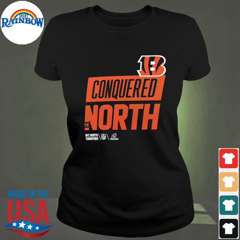 Cincinnati Bengals 2022 AFC North Division Champions Locker Room Trophy  2023 T-Shirt, hoodie, sweater, long sleeve and tank top