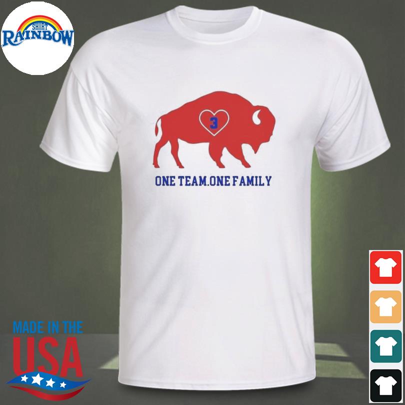 Damar hamlin buffalo bills one team one family shirt, hoodie, sweater, long  sleeve and tank top