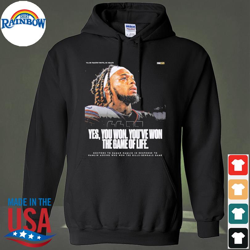 Did we win winning the gift of life one moment can affect so many Damar Hamlin  3 Bills shirt, hoodie, sweater, long sleeve and tank top