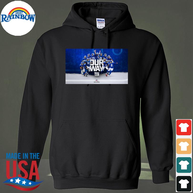 New york giants 2023 nfl playoffs our way shirt, hoodie, sweater, long  sleeve and tank top