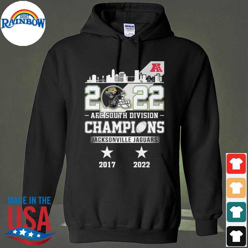 Jacksonville Jaguars AFC South division champions 2017 2022 shirt, hoodie,  sweater and v-neck t-shirt