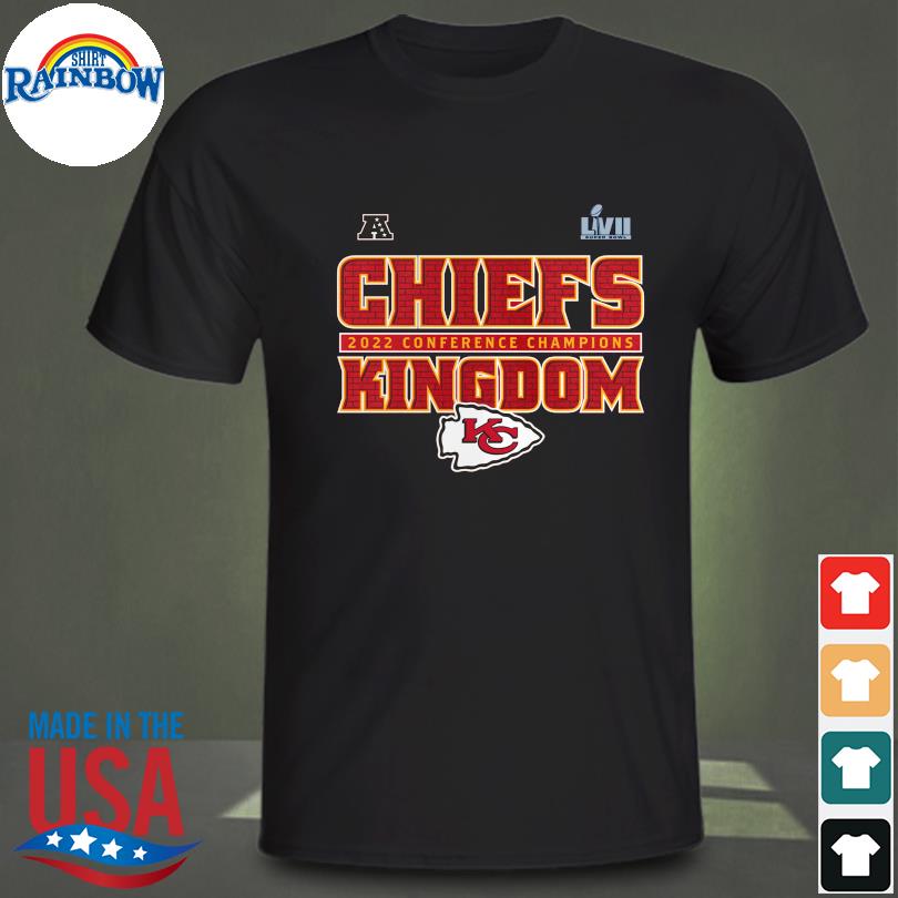 Kansas city Chiefs 2022 afc champions team kingdom shirt