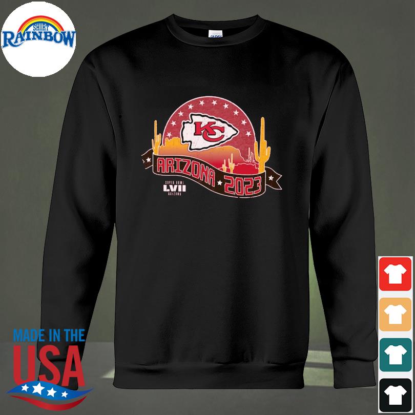 Kansas city Chiefs majestic threads women's super bowl lvii desert  tri-blend shirt, hoodie, longsleeve tee, sweater