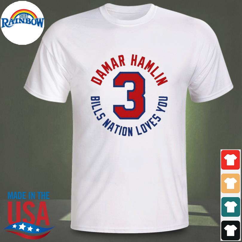 Love For 3 Damar Hamlin Shirt, Buffalo Bills Show Some Love Tee - Bring  Your Ideas, Thoughts And Imaginations Into Reality Today