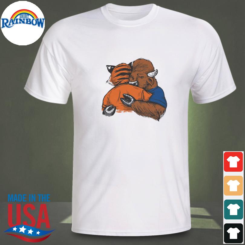 Mascot Buffalo Bills Hug Mascot Cincinnati Bengals Shirt, hoodie, sweater,  long sleeve and tank top