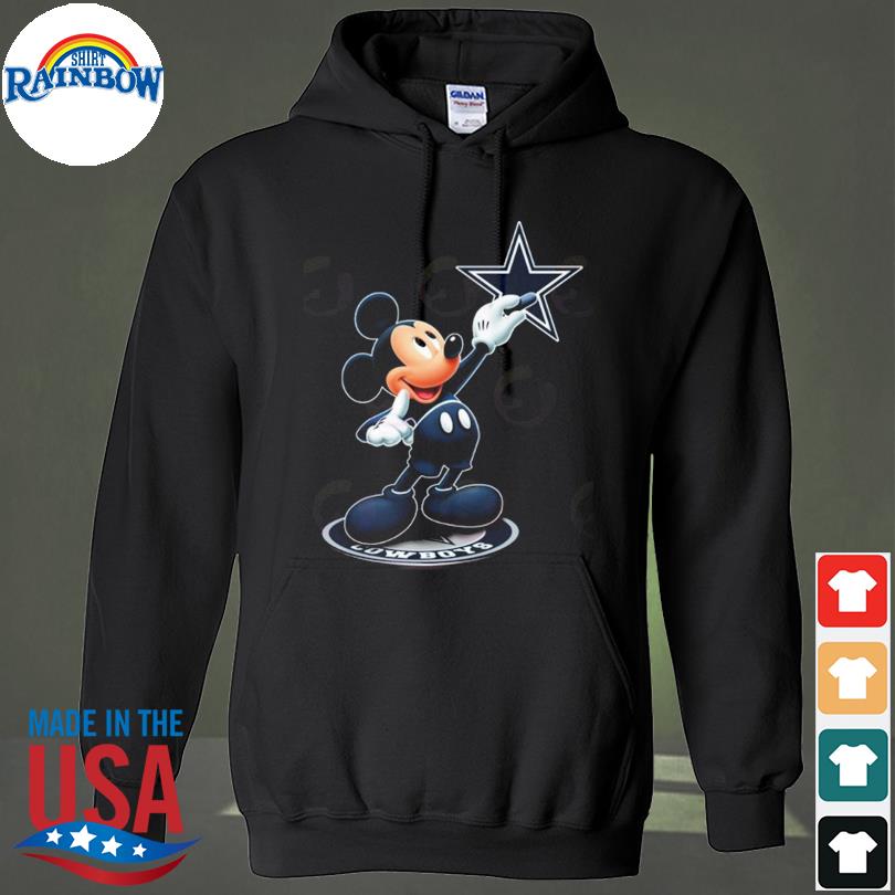 Mickey Mouse Nfl Dallas Cowboys logo 2023 shirt, hoodie, sweater