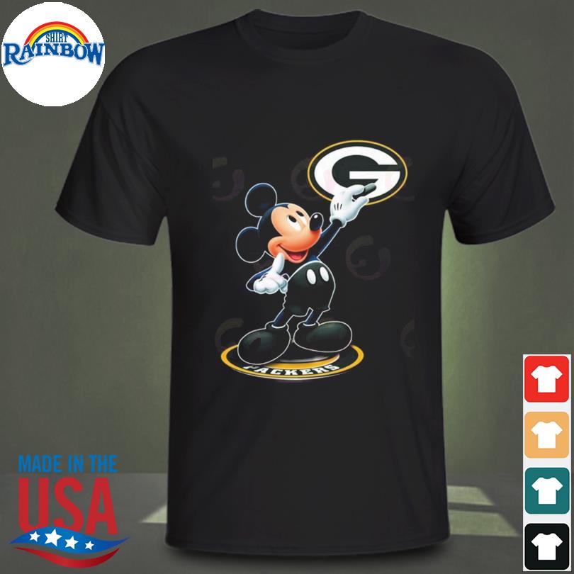 Disney Mickey Mouse and Friends Green Bay Packers shirt, hoodie, sweater,  long sleeve and tank top