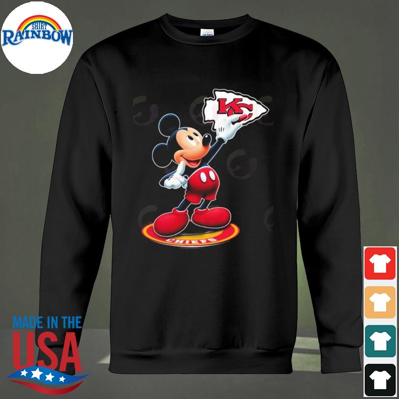 Mickey mouse nfl Kansas city Chiefs logo 2023 shirt, hoodie