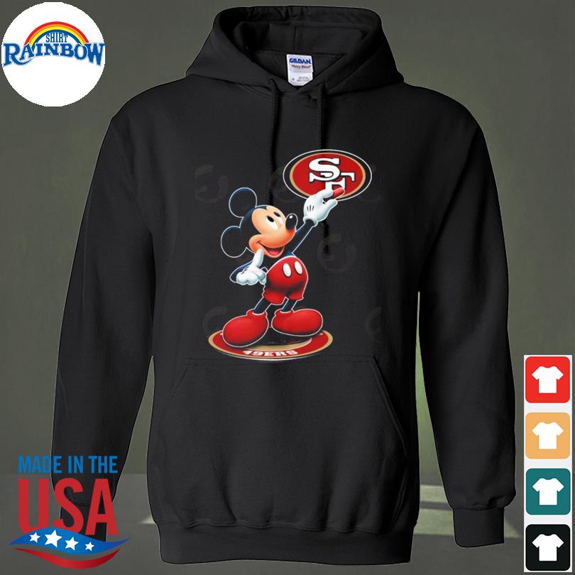 San Francisco 49ers Mickey Mouse Haters Gonna Hate shirt, hoodie, sweater,  long sleeve and tank top