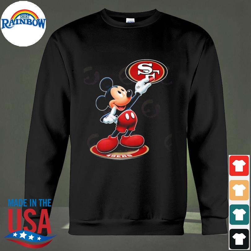 Official Mickey Donald Goofy San Francisco 49ers NFC Conference Championship  2022 Classic T-Shirt, hoodie, sweater, long sleeve and tank top