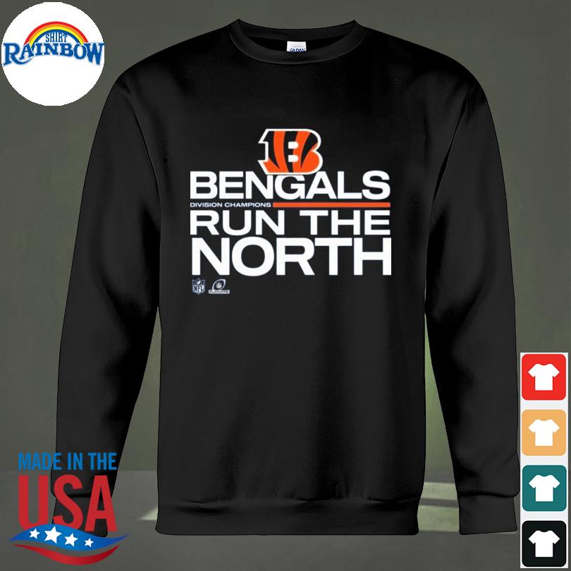 NFL Bengals Division champions run the north 2023 shirt, hoodie