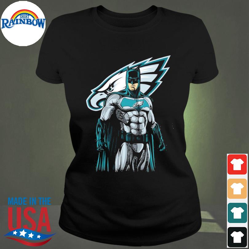 Nfl philadelphia eagles batman superhero avenger shirt, hoodie