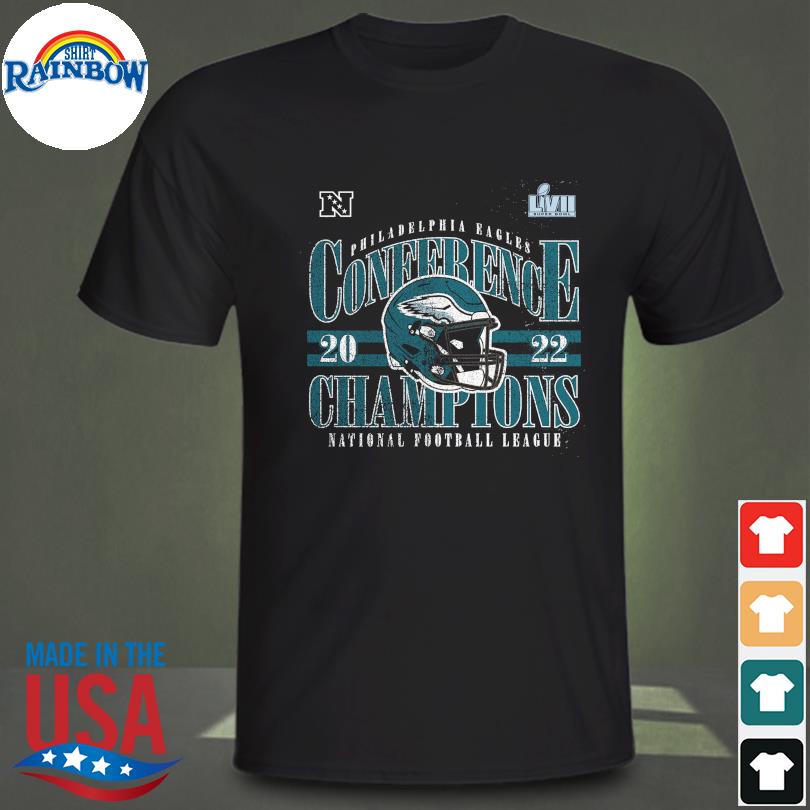 Philadelphia Eagles 2022 Nfc Champions Iconic T-shirt - Bluecat