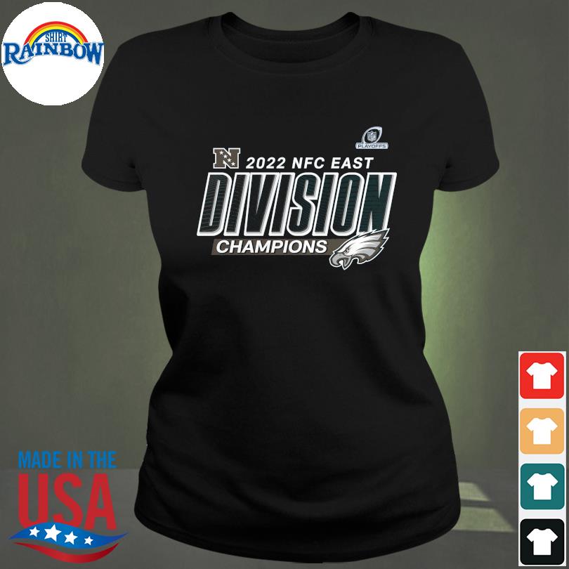 Mens Philadelphia Eagles Divide & Conquer Division Champions 2022 Graphic  Tee