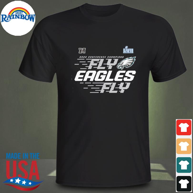 Philadelphia Eagles 2022 Conference Champions Fly Eagles Fly shirt