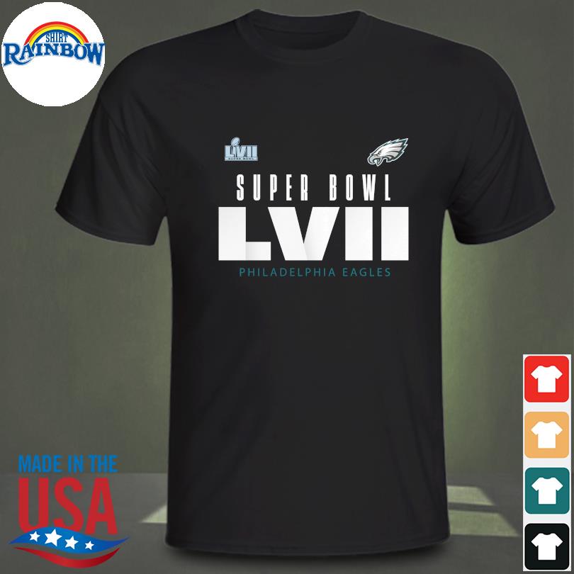 Philadelphia Eagles Super Bowl LVII Big & Tall official logo shirt, hoodie,  sweater, long sleeve and tank top