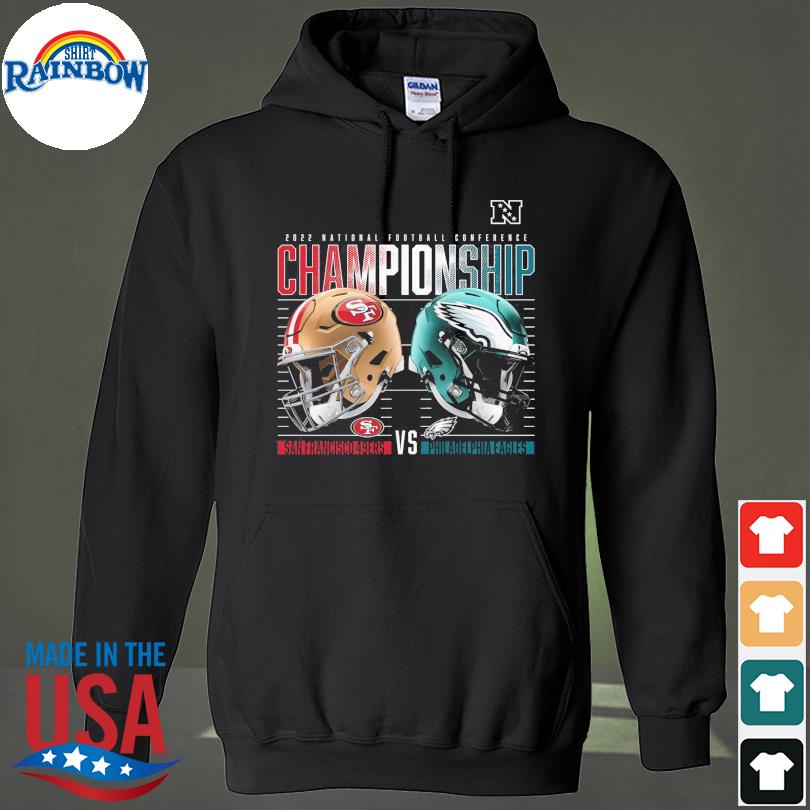 Philadelphia Eagles Vs San Francisco 49ers 2023 NFC championship shirt,  hoodie, sweater, long sleeve and tank top