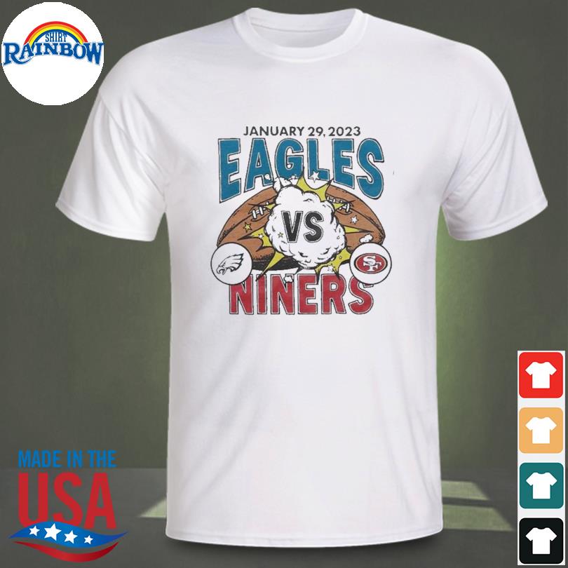 Buy January 29 2023 Eagles Vs Niners Shirt For Free Shipping