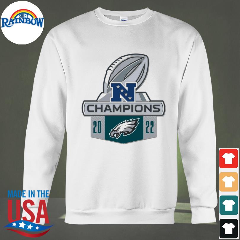 Philadelphia eagles wincraft 2022 nfc champions shirt, hoodie, sweater,  long sleeve and tank top