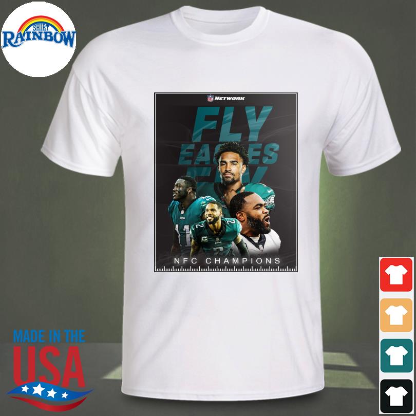 Super Bowl LVII Fly eagles fly Philadelphia eagles NFC champions shirt,  hoodie, sweater, long sleeve and tank top