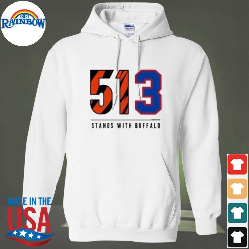 Ted karras 513 stands with buffalo shirt, hoodie, sweater, long